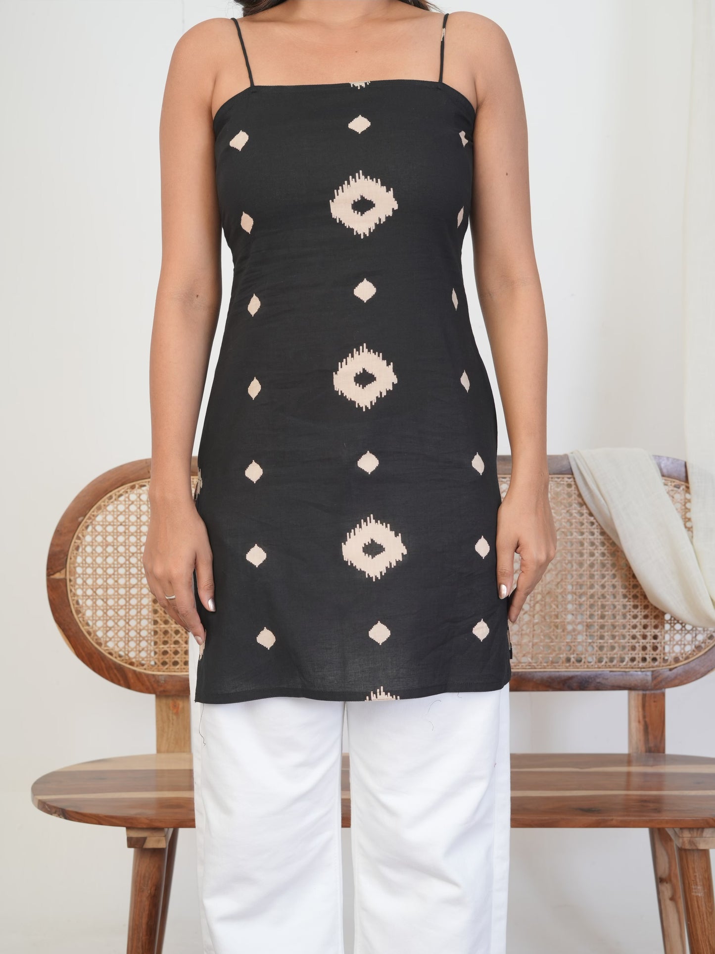 Heer noodle strap corset kurti