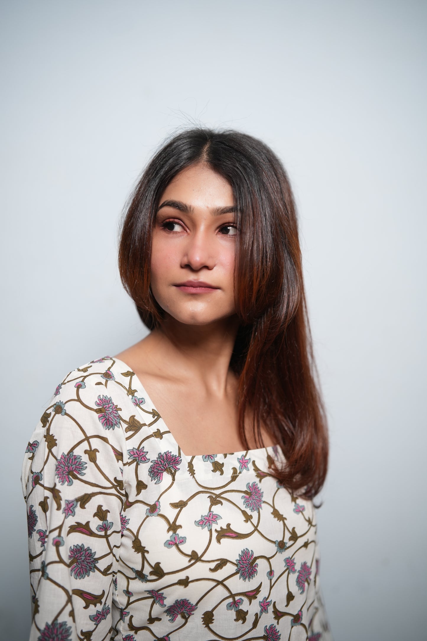 Aashna bell sleeves short kurti